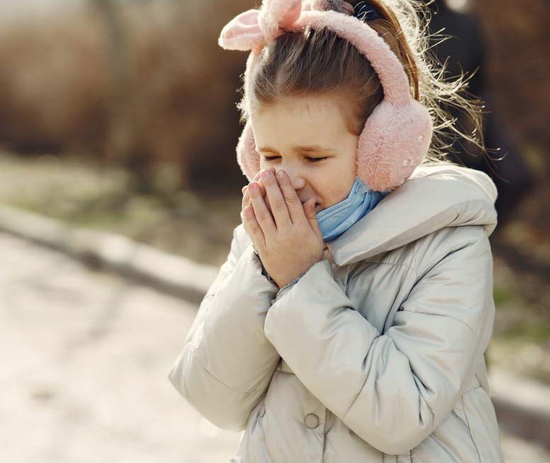 fille qui a froid